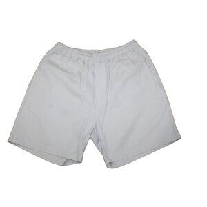 Homecore Shorts Mens Size Medium Pale Light Blue Drawstring Canvas Cotton Pocket